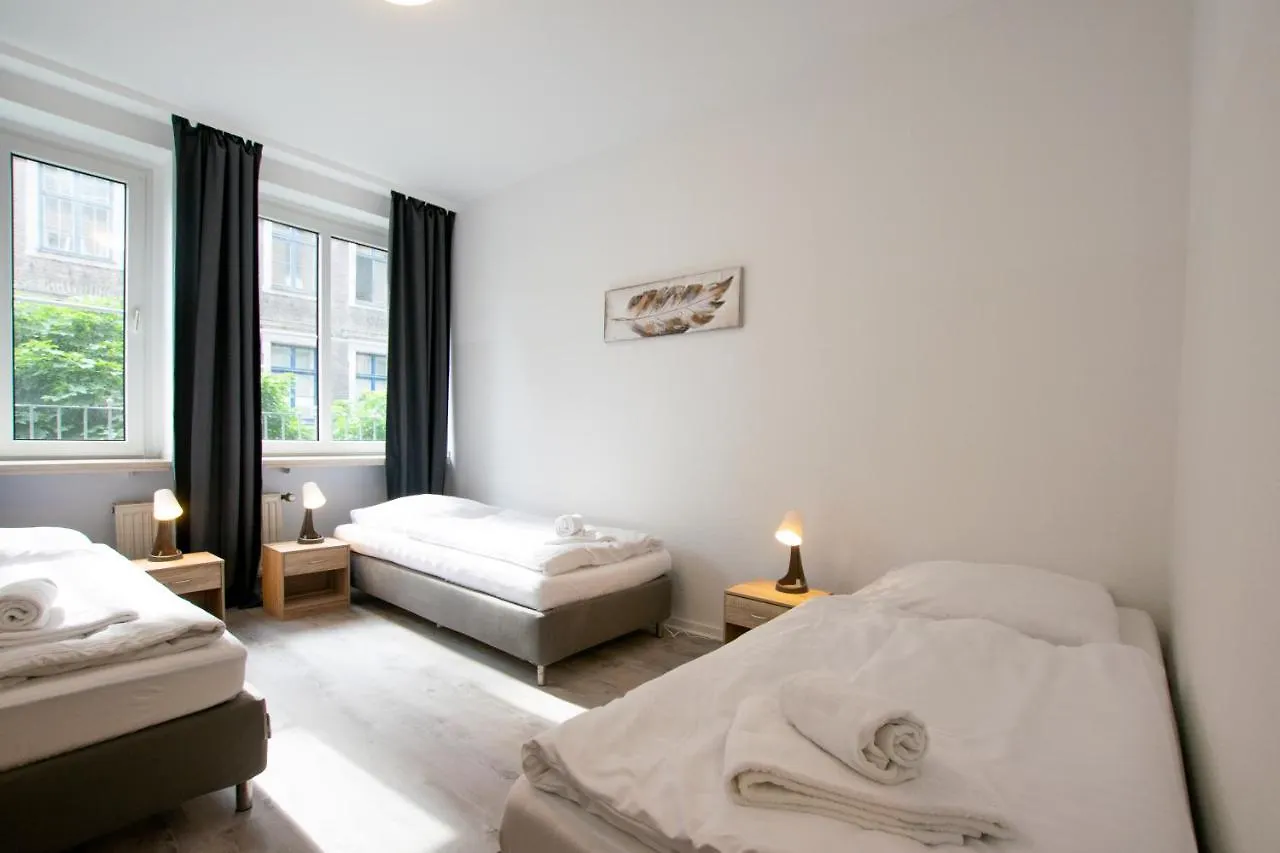 Old Town 2 Room Apartments Düsseldorf Tyskland